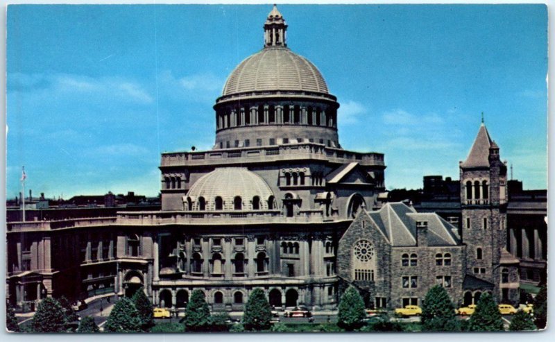 Postcard - The Mother Church Of Christian Science - Boston, Massachusetts