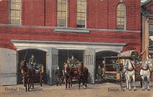 Central Fire Station Easton, Pennsylvania, USA Fire Related Unused 