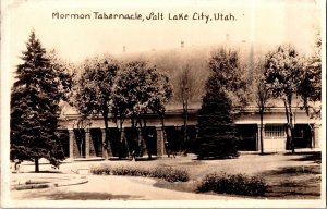 RPPC Mormon Tabernacle, Salt Lake City UT Vintage Postcard M57