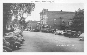 Main Street - Middlebury, Vermont