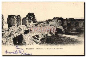 Postcard Frejus Old Ruins of Roman Arenes