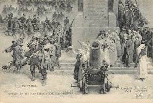 Pantheon of War 1918 P. Carrier-Belleuse - the cannon and the grandfathers