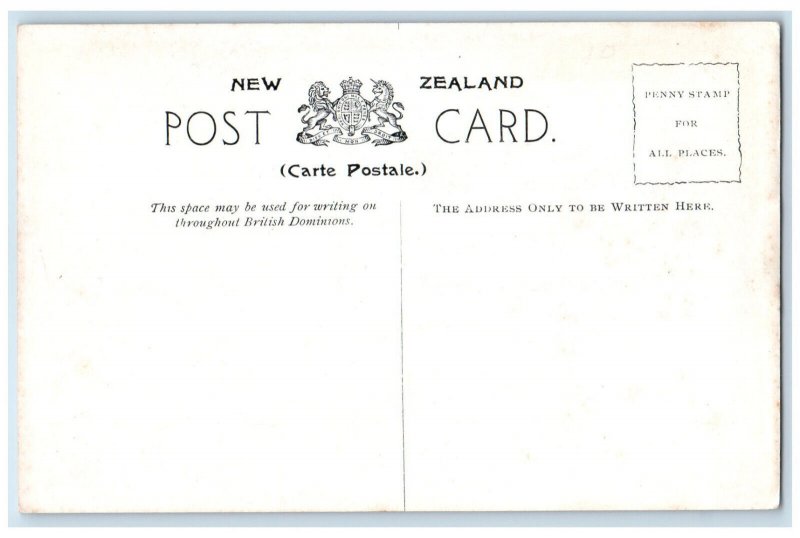 c1940's The Maori Section Museum Auckland New Zealand W. Beattle & Co. Postcard