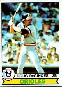 1979 Topps Baseball Card Doug DeCinces Baltimore Orioles