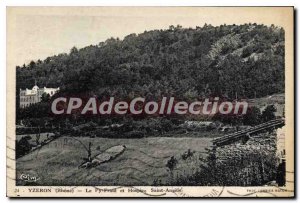 Old Postcard The Rhone Yzeron PyFroid and Hospice Saint Angele