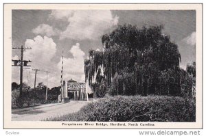 Perquimans River Bridge , HERTFORD , North Carolina , 1930s
