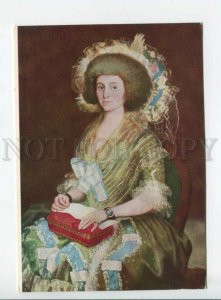 441838 Hungary Museum in Budapest Francisco Goya portrait Mrs. Bermudez postcard