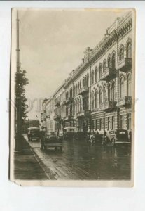 440323 Ukraine Odessa London hotel photo Gelfgat cars Vintage photo postcard