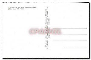 Postcard Ancient Animals our The Mountains Goats