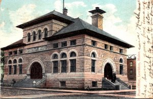 Maine Lewiston Post Office 1913