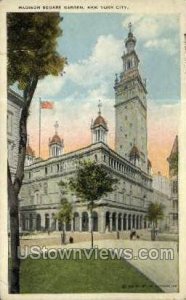 Madison Square Garden in New York City, New York