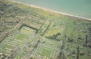 Campfield Caravan Park Hampshire Spectacular Aerial View Postcard