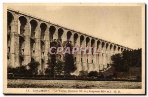 Old Postcard Chaumont Viaduct