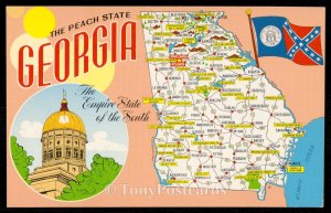 The Peach State Georgia - The Empire State of the South