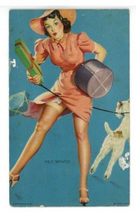 Help Wanted   (A Mutoscope Card)