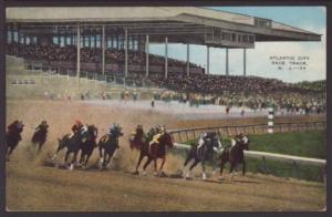Atlantic City,Race Track,NJ Postcard 