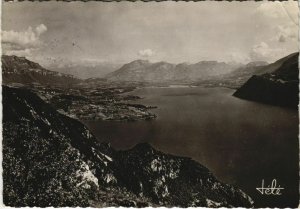 CPM AIX-les-BAINS Le Lac et Aix-les-Bains - Vus de la Chambotte (1193913)