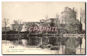 Old Postcard From Around Lannion Chateau de Tonquedec