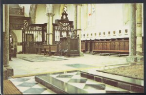 Co Durham Postcard - Interior of St Peter's Chapel, Auckland Castle   T2515