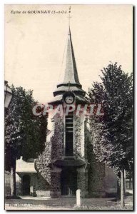 Postcard Ancient Church of Gournay