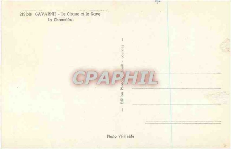 Modern Postcard Gavarnie Cirque and Le Gave La Chaumiere