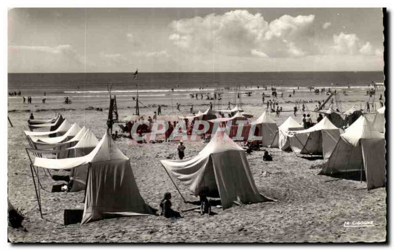 Saint Jean de Monts Postcard Old Beach