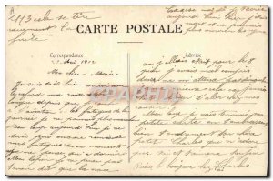 Old Postcard Jet Aviation Camp Chalons monoplane Train