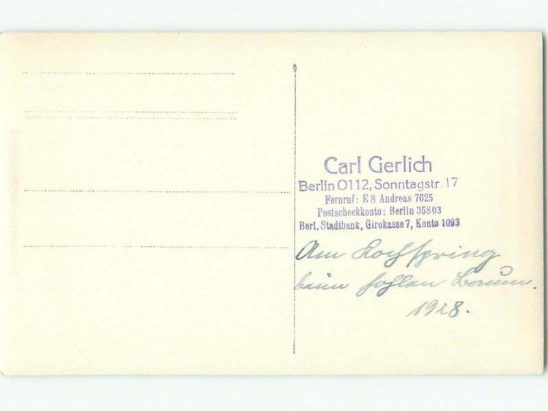 old rppc NICE VIEW Stamped Berlin Germany i3345
