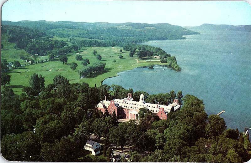 Postcard HOTEL SCENE Cooperstown New York NY AI8334