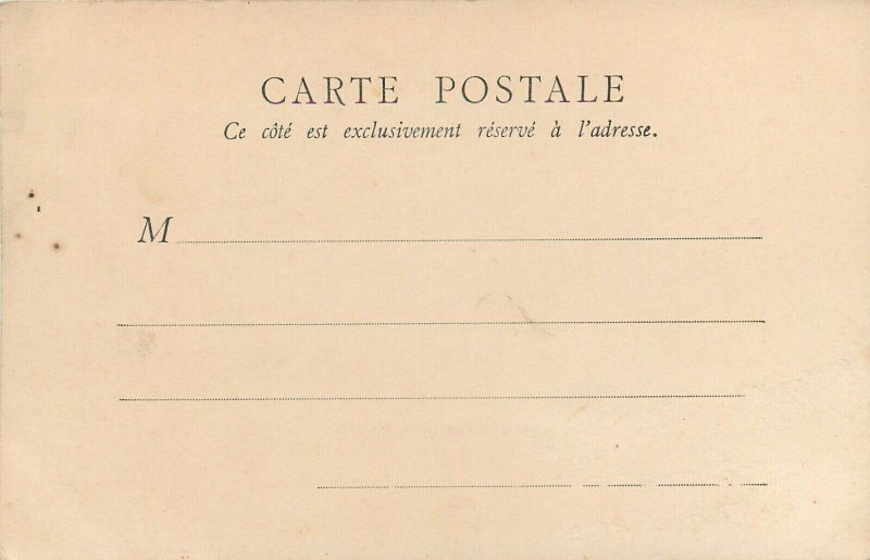 Senegal Dakar harbor navy district postcard