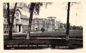 Spearfish South Dakota Teachers College Real Photo Antique Postcard K54143