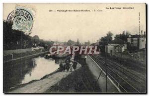 Varangeville Saint Nicolas - La Gare - - Old Postcard