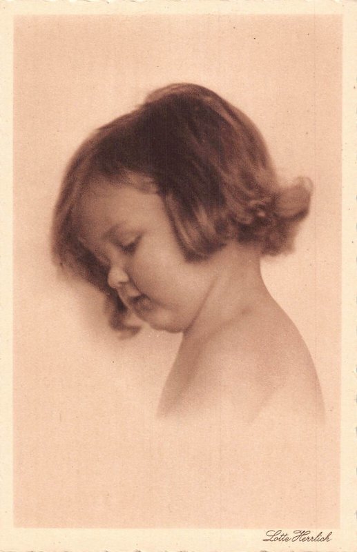L500 Children, girls art lot of 9 vintage postcards