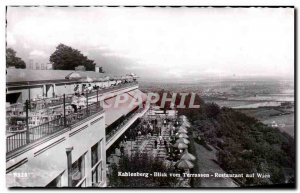 Old Postcard Blick Vom Kahlenberg Terrassen Restaurant Auf Wien