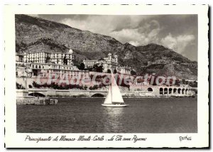 Modern Postcard Monaco Monte Carlo clay pigeon shooting