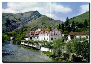 Postcard Modern Reflections of the Basque Country Saint Etienne de Baigorry H...