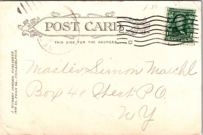 Cardinal Gibson's Residence Baltimore MD Postcard