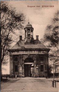 Netherlands Enkhuizen Koepoort 1649 Vintage Postcard C016