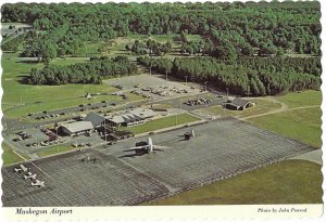 Airport Muskegon Michigan 4 by 6