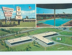 Pre-1980 MOTEL SCENE Glens Falls - Lake George New York NY G7437