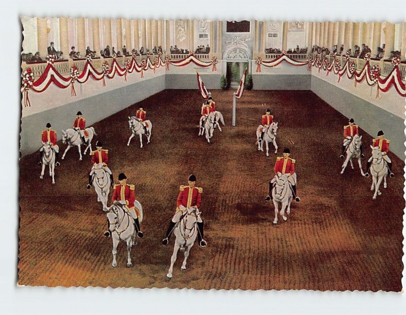 Postcard Spanish Court Riding School, Vienna, Austria