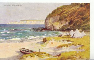 Dorset Postcard - Sands - Studland - Ref 6923A