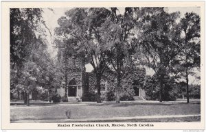 Exterior,Maxton Presbyterian Church, Maxton, North Carolina,40-60s