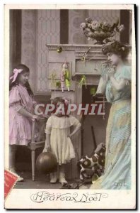 Old Postcard Fun Children Doll