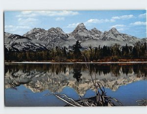 Postcard First Snow on the Tetons, Grand Teton National Park, Wyoming