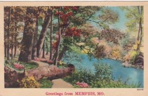 Missouri Greetings From Memphis 1948