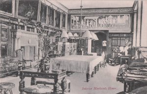 Covered Billiard Table at Montacute House Somerset Old Postcard