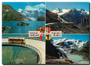 Postcard Modern Grimsel Susten Nufenen Gotthard