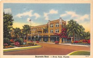 Avon Park Florida~Jacaranda Hotel (On Orange Blossom Trail)~Named from Tree~'40s