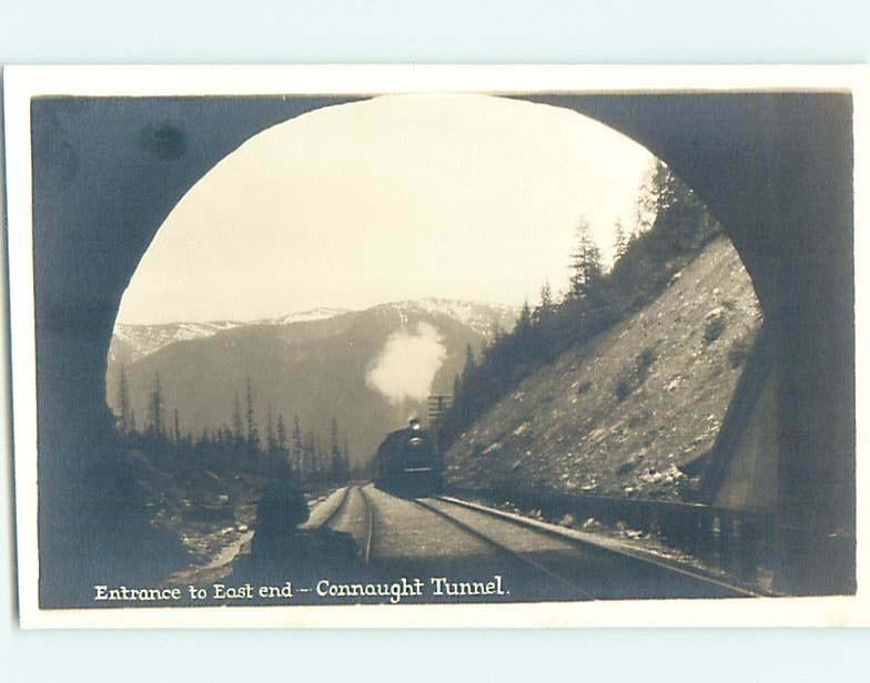 Old rppc CONNAUGHT TRAIN TUNNEL Revelstoke British Columbia BC HM4215